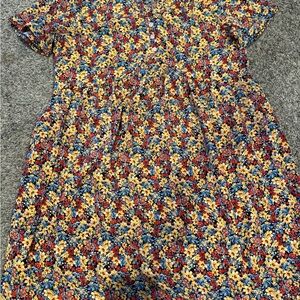 Floral Short Sleeve Dress